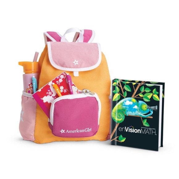 American Girl Other - American Girl School Backpack Set II - 2013 - reti